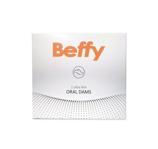 Prezerwatywy-BEFFY ORAL DAM (2 PCS)